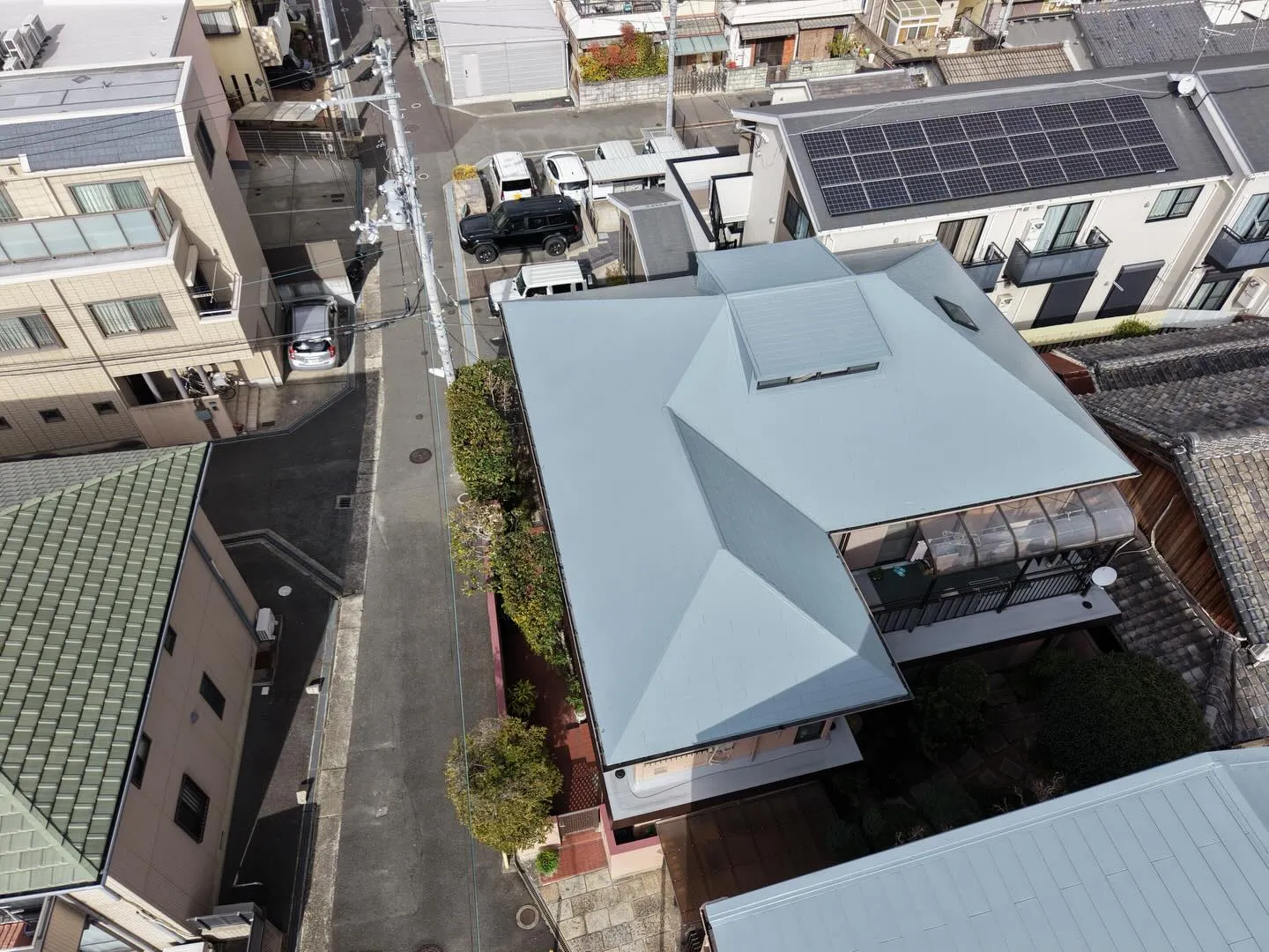 寝屋川市のＷ様邸での屋根と外壁の塗装が無事に完了しました！✨...